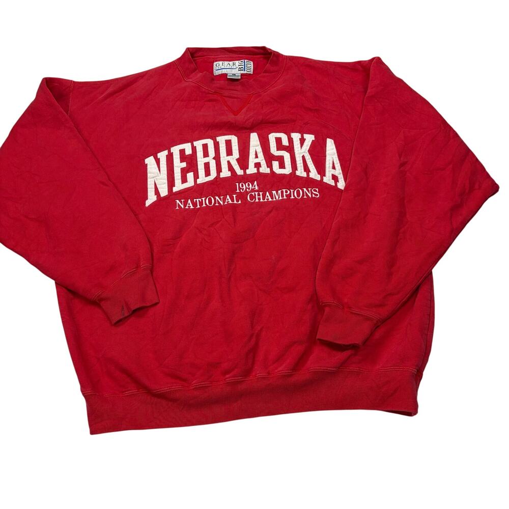 VTG University of Nebraska 1994 national champions sweatshirt. Size L football